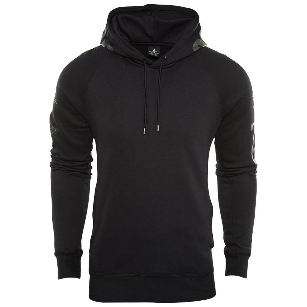 nike pullover hoodie men's black