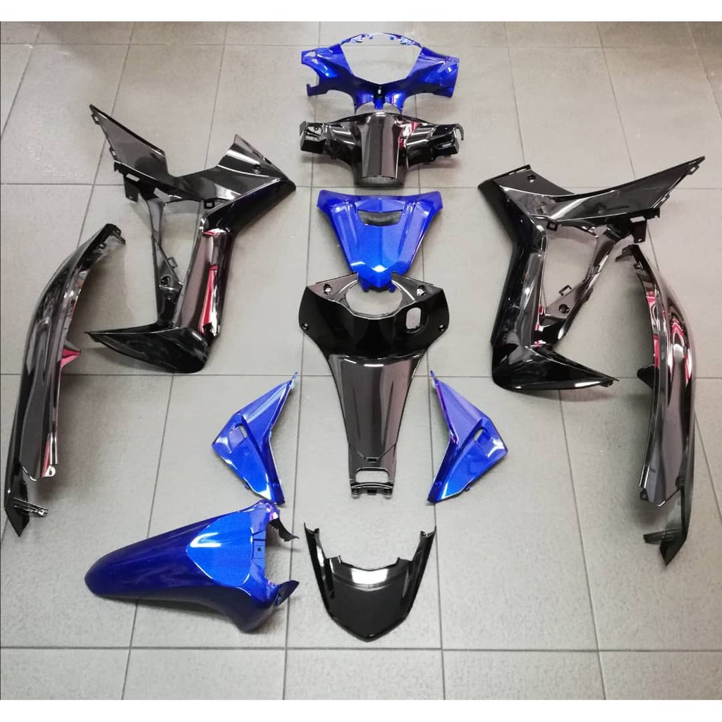 HONDA WAVE 125i COVER SET COLOUR BLUE ORIGINAL HONDA ...