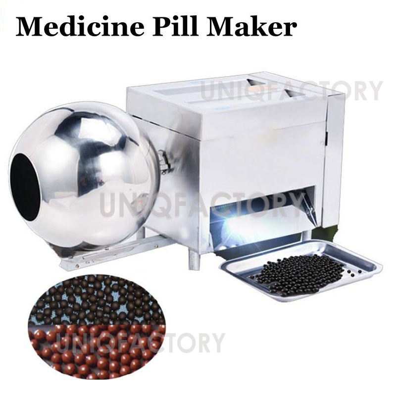 Automatic Auto Round Pill Boba Pearl Powder Taro Pil Makjun Majun Maker