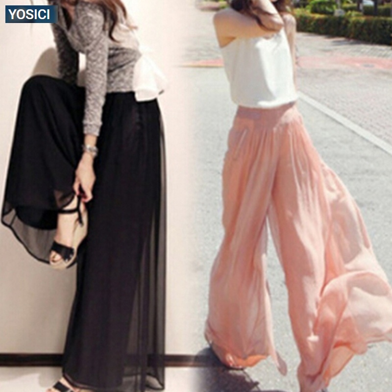 long skirt like pants