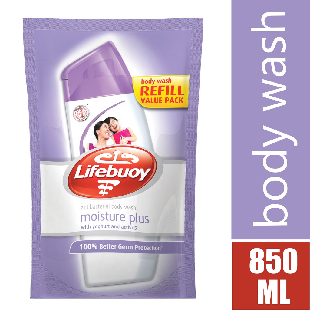 LIFEBUOY Moisture Plus Bodywash Refill 850ML Shopee Malaysia