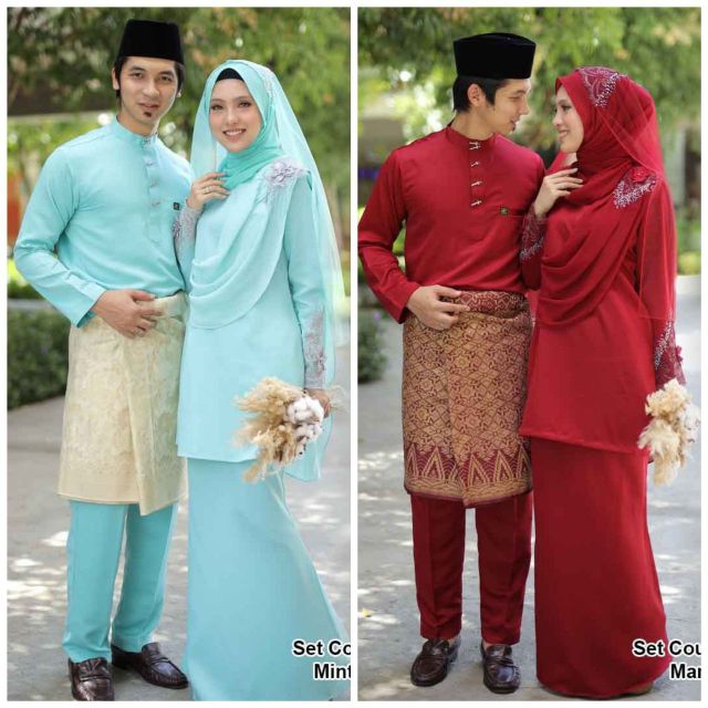 Set couple seri (berhari raya,bertunang,nikah)