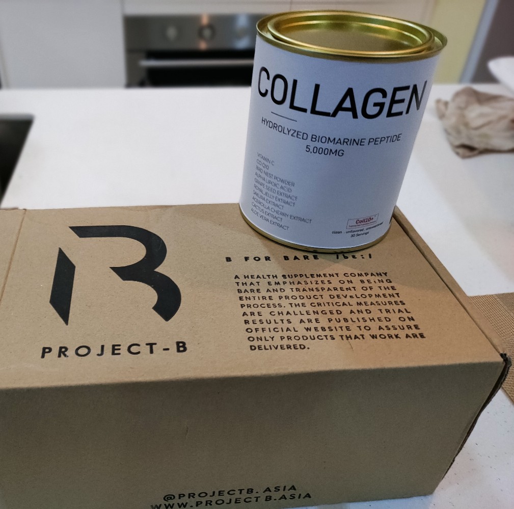 Project B Hydrolyzed Biomarine Collagen Peptide 5 000mg 30 Servings Shopee Malaysia