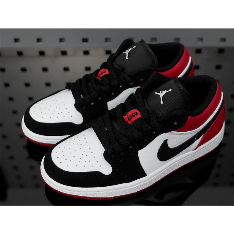 air jordan 1 black toe low