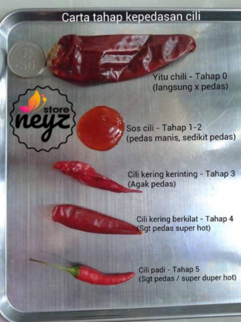 Best Seller Cili Kering Besar Tak Pedas Shopee Malaysia