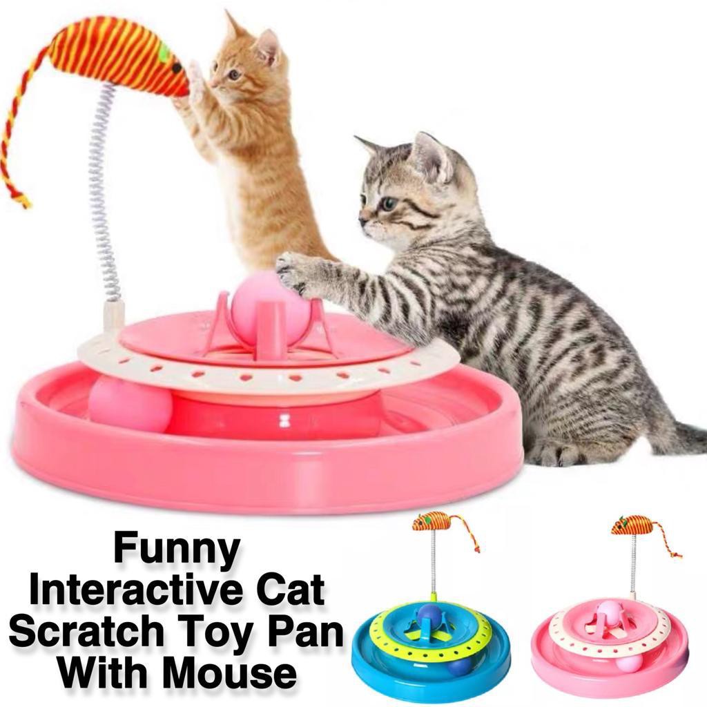 cat scratch toy with ball