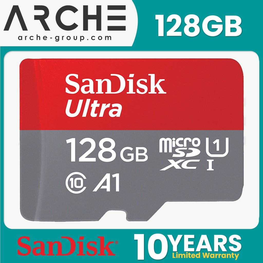 Sandisk Ultra Micro Sd 98mb S 100mb S Memory Card For Android Smartphone A1 Class 10 Uhs I 16gb 32gb 64gb 128gb Shopee Malaysia