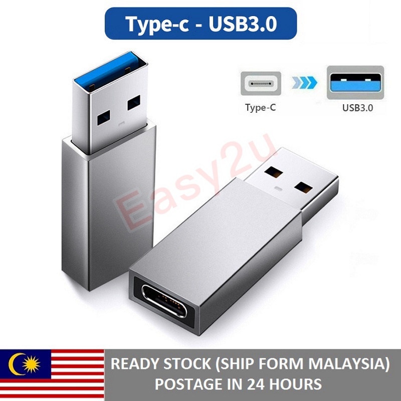 TypeC Male to USB 3.0 Female Converter OTG Data Sync Adapter TypeC to