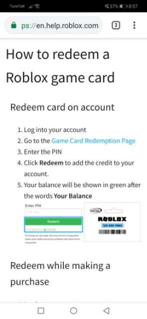 Robux Gift Card Malaysia