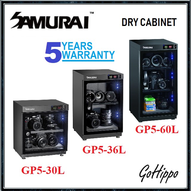 Samurai Dry Cabinet Gp5 30l 36l 60l Ready Stock Shopee Malaysia