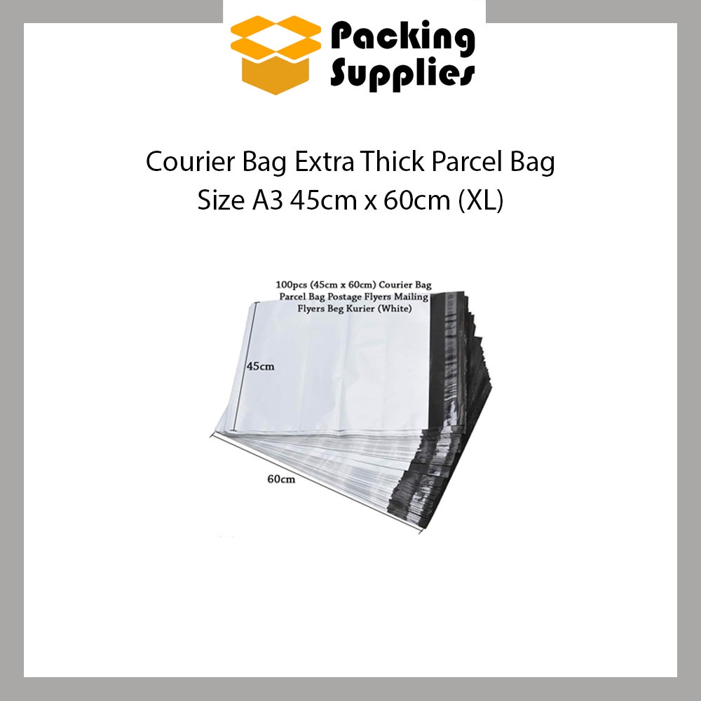 Courier Bag Extra Thick Parcel Bag Postage Flyers Mailing Flyers Beg