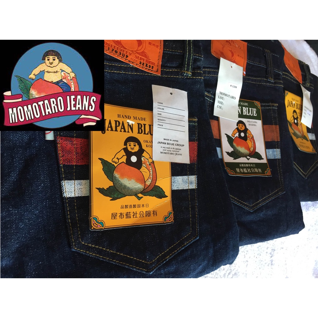 Momotaro Jeans Japan Lot1703up Ready Stock Offer Price Shopee Malaysia