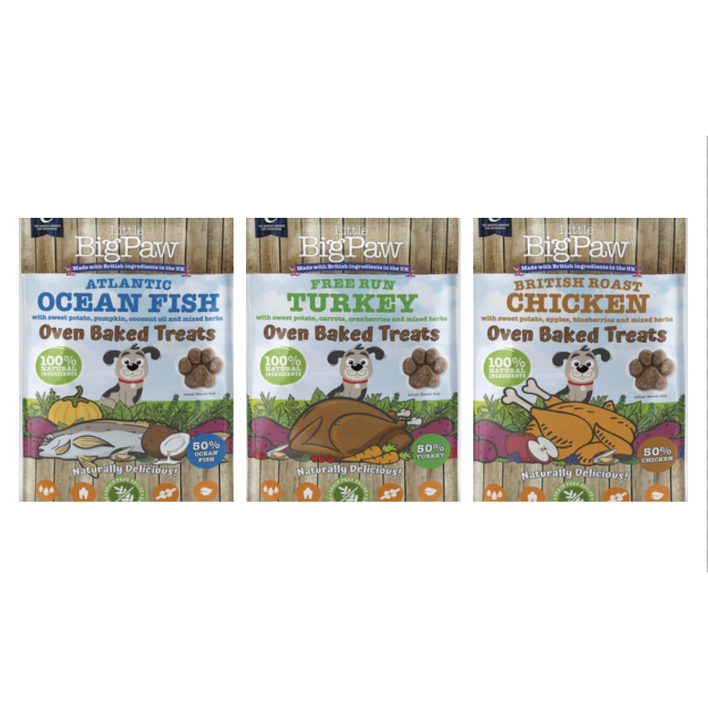 Little Big Paw Oven Baked Dog Treats 130g Shopee Malaysia
