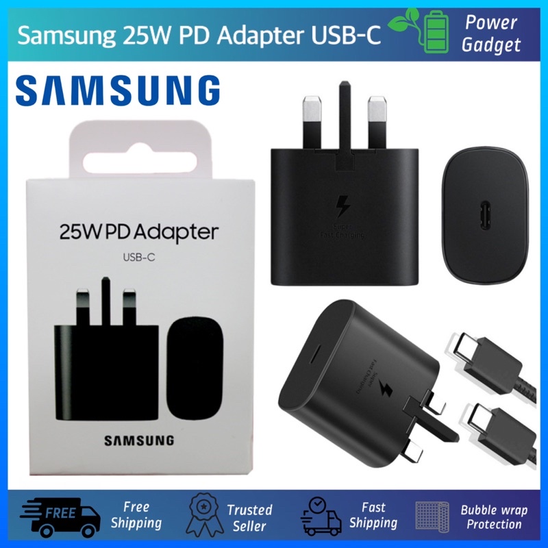 Samsung 25W PD Adapter USBC Shopee Malaysia