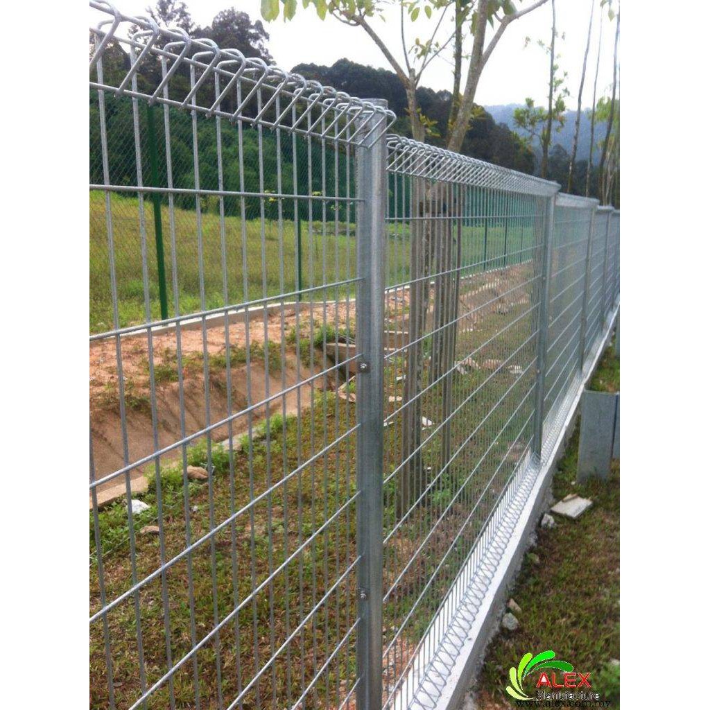 ANTI CLAMP FENCING 2" X 6" (HOLE) GI GALVANIZED FENCING Shopee Malaysia