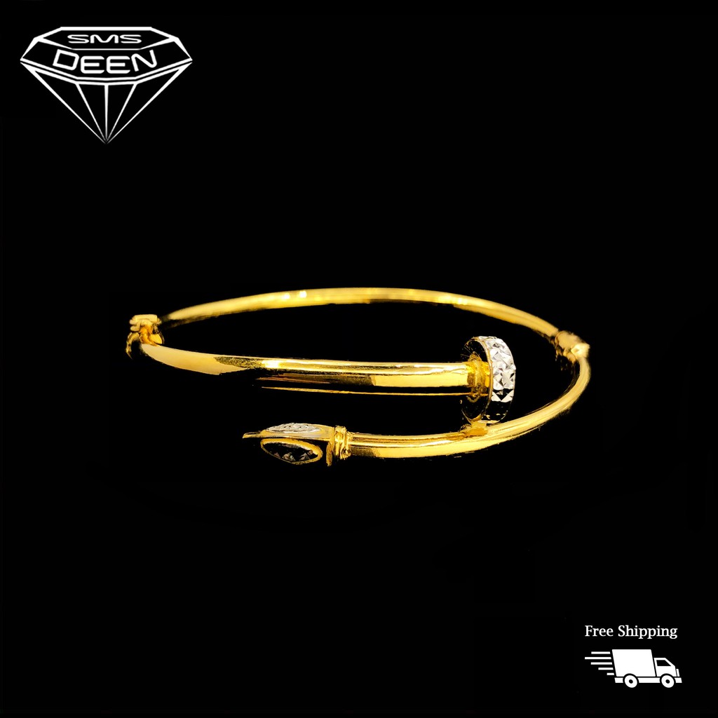 bangle cartier emas