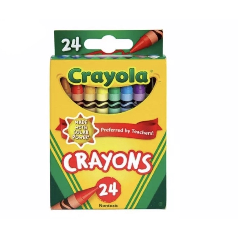 (authentic) Crayola Classic Crayon 24 Count | Shopee Malaysia