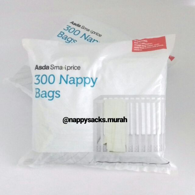 asda nappy sacks