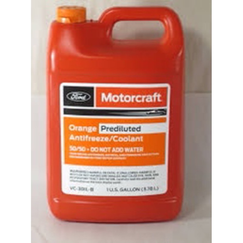 Ford Motorcraft Orange Concentrated Antifreeze Coolant