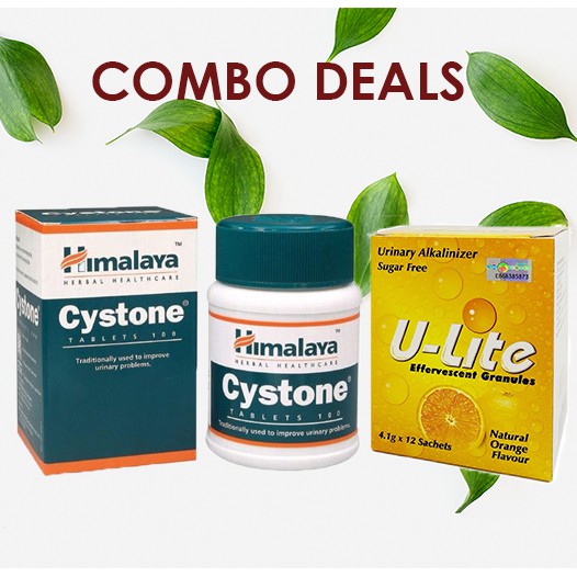 Combo Deals Himalaya Cystone 100 S U Lite Urinary Alkalinizer Ubat Pecah Batu Karang Kencing Kotor Shopee Malaysia