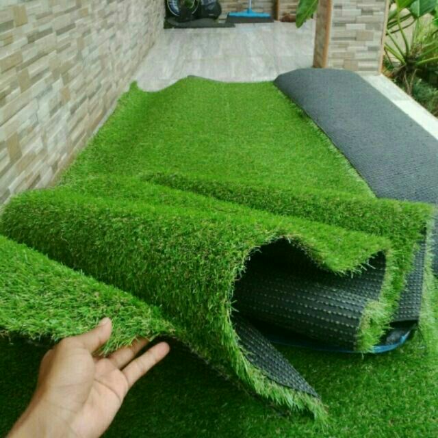  Rumput  tiruan  ketebalan 30mm 35mm 40mm Shopee Malaysia