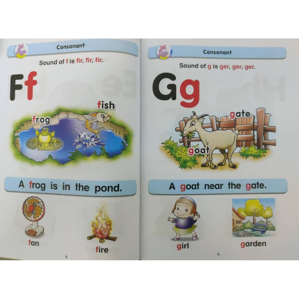 Buy Funbook Happy Phonics Readers Textbook Level 1 6 Daya Seetracker Malaysia