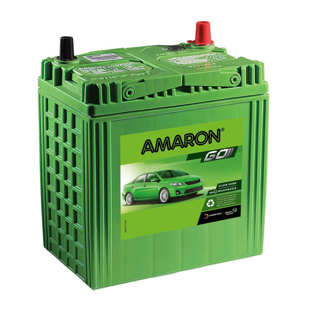 Amaron Go Maintenance Free MF Car Battery 38B20L (NS40ZL 
