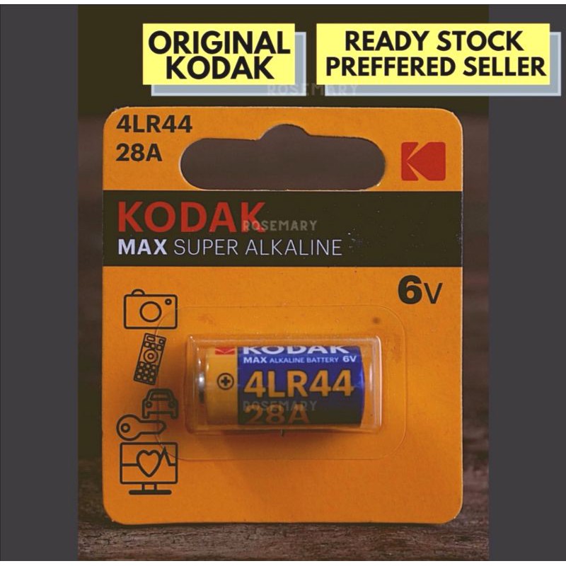 FILM CAMERA BATTERY Maxell LR44 ️ Kodak 4LR44 ️ Panasonic