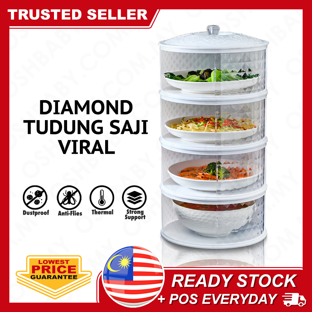 Diamond Tudung Saji Viral Tudung Saji 4 Tingkat Borongexpress Shopee Malaysia