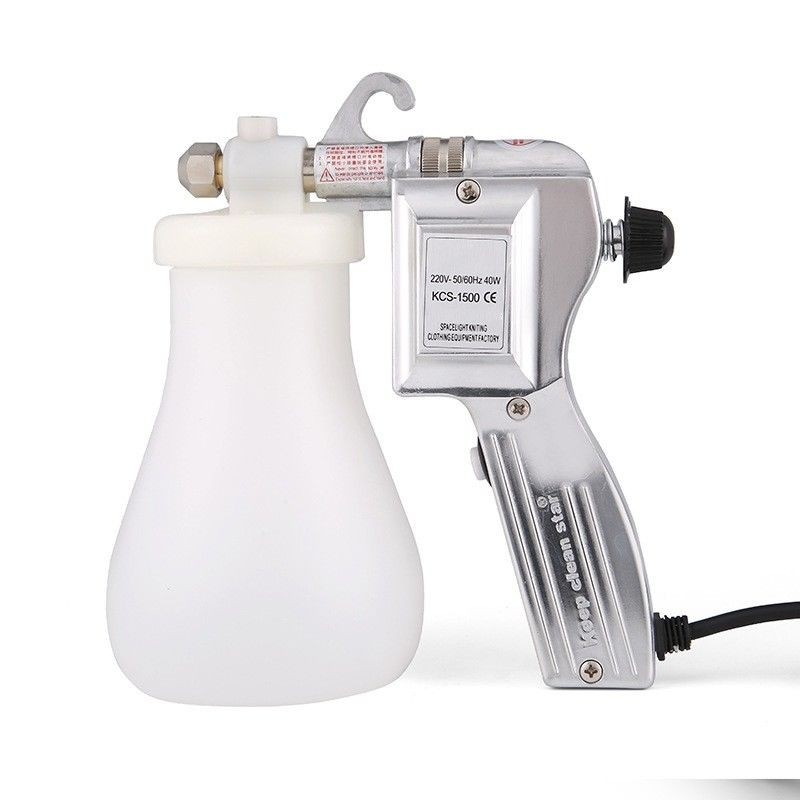 220V Electric Textile Spot Cleaning Spray Gun + Nozzle Pressure