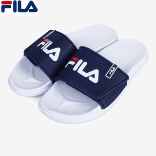 fila slippers blue