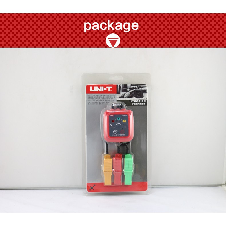 UNI-T UT262A UT262C non-contact phase detector, phase sequence ...