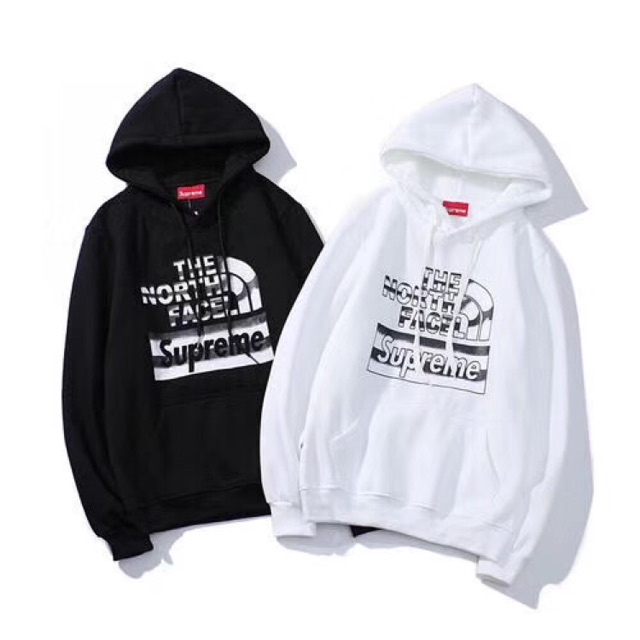 supreme x north face sweatshirt