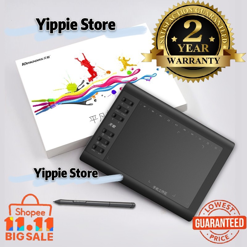 1111 SALE G10 Digital Tablet Graphic Tablet Handpainted Board Computer Painting Board Tablet