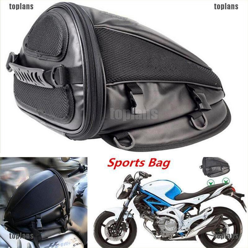 Waterproof Cloth Rear Seat Bag Helmet Pack Fit motorcycle dirt bike dual sport