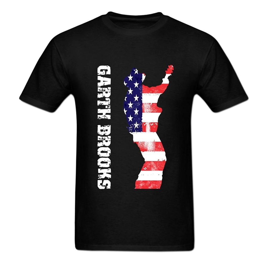 garth brooks flag shirt