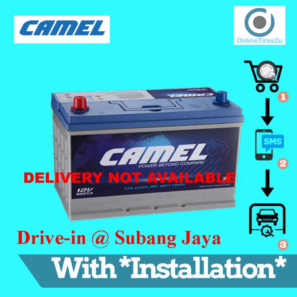 Camel Car Battery - M42 (EFB 50B20L/560CCA) (With 