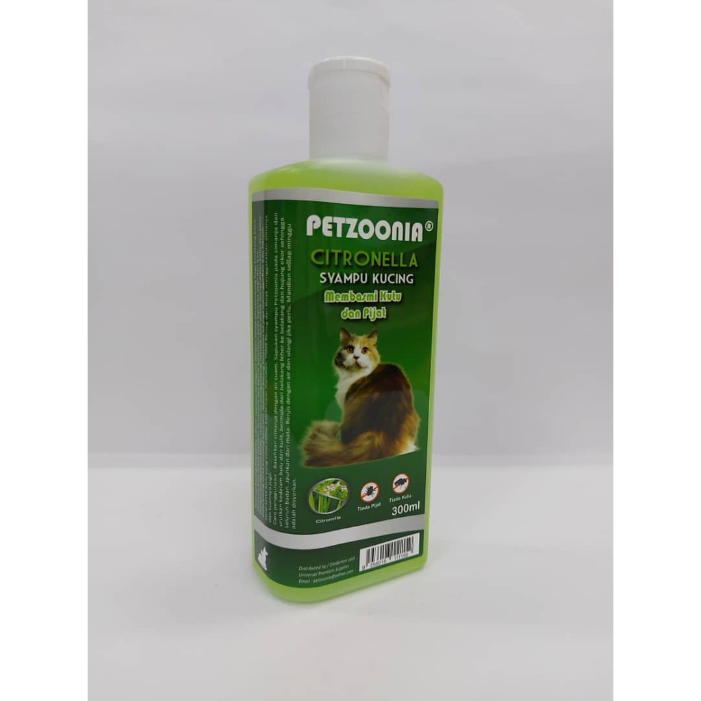 Buy Petzoonia citronella shampoo 300ml syampu kutu untuk kucing 