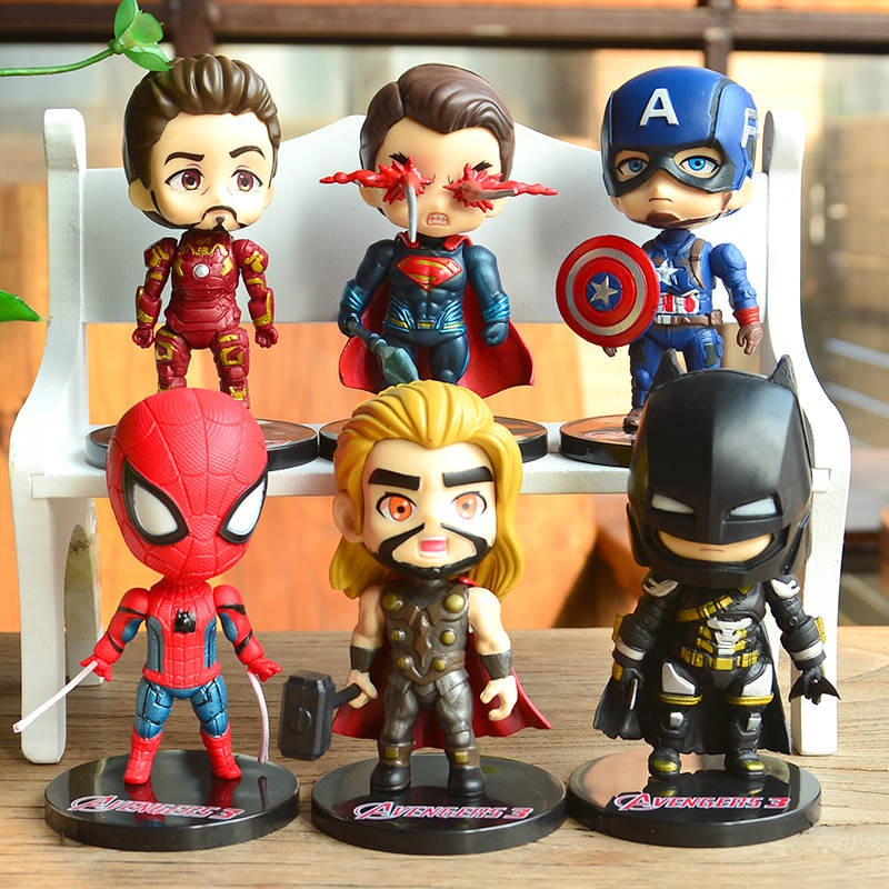 avengers toys full set