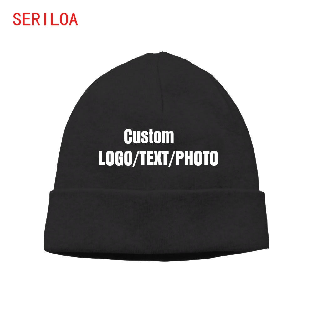 custom logo beanie hats