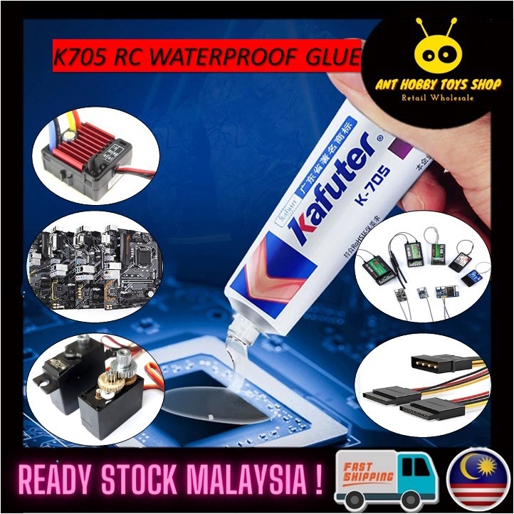 K705 RC Waterproof Glue Rubber Electronic Glue Sealant Transparent
