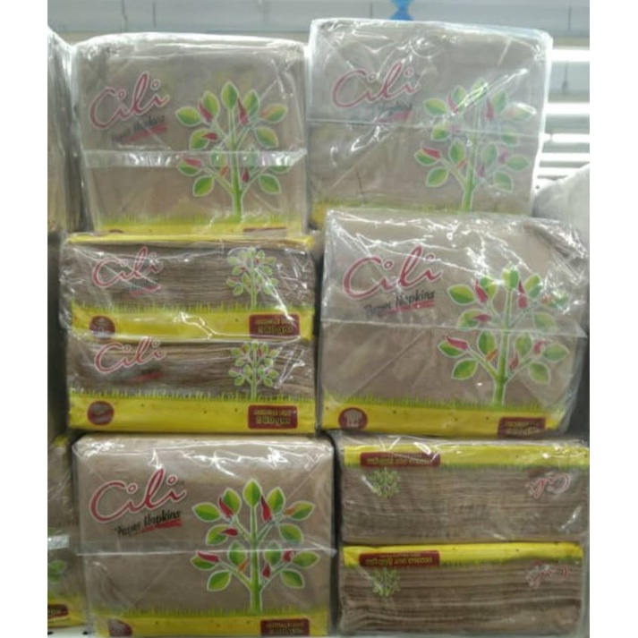 CILI BROWN PAPER NAPKIN (2X80G) Shopee Malaysia