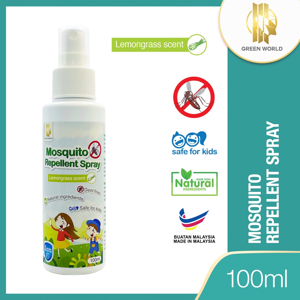 Mosquito Repellent Spray Penghalau Nyamuk Baby/Bayi Natural Ingredient