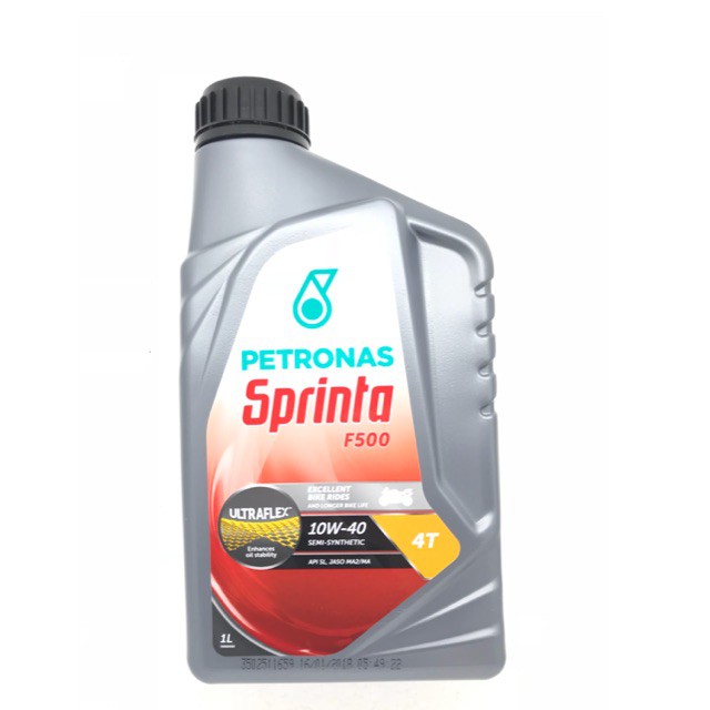 PETRONAS SPRINTA F500 10W-40 ENGINE OIL 4T (1 LITER) 100% ...