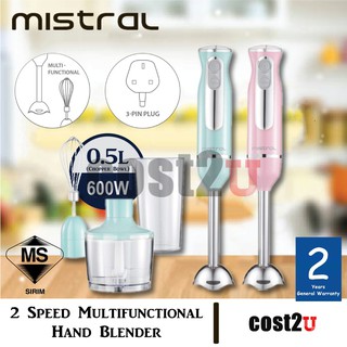 Mistral Hand Blender Mhb1902 Khind Hand Blender Bh600m Shopee Malaysia