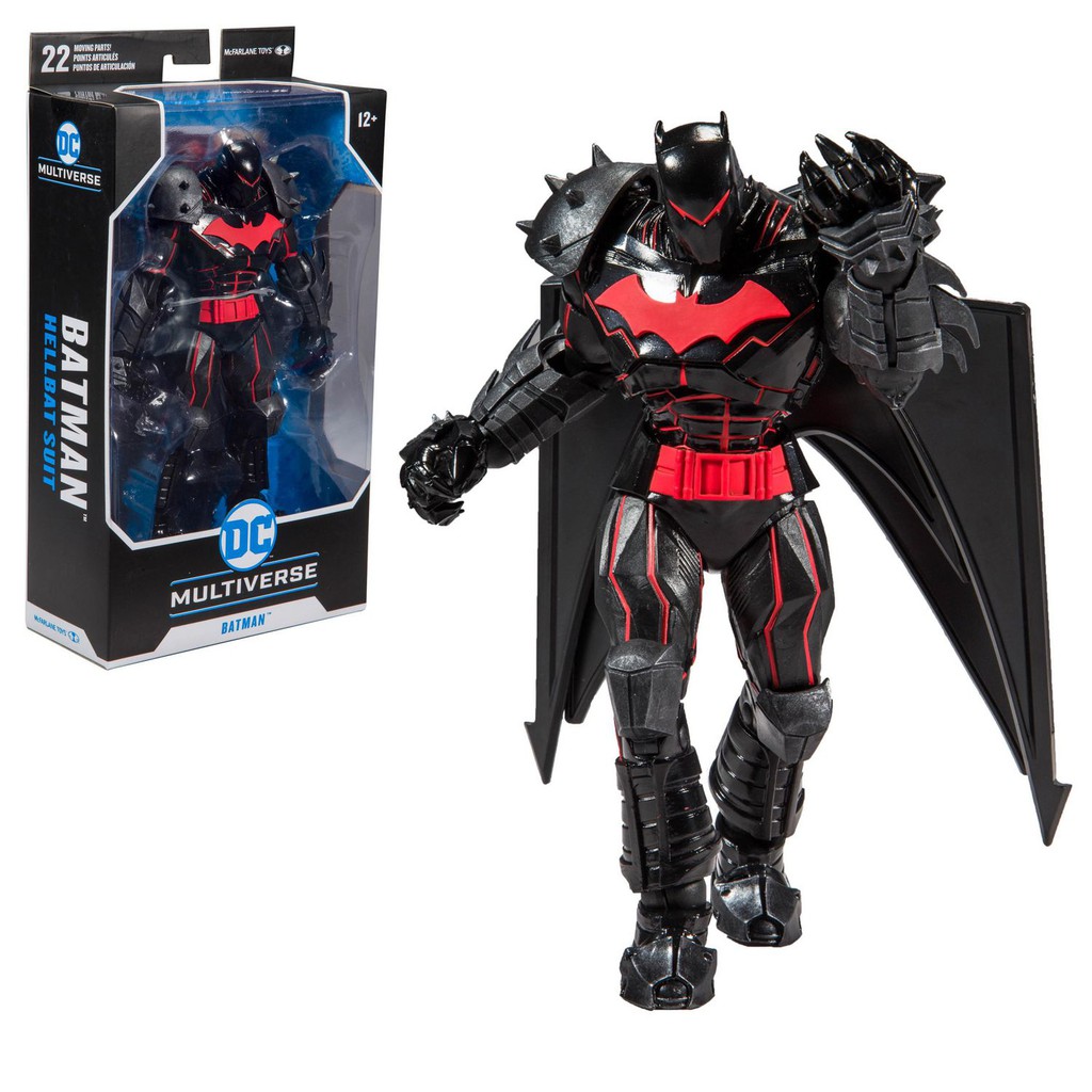 Agent Version Mcfarland 7-Inch Movable Batman mutiverse Doll Hell Bat Armor  MF15601 | Shopee Malaysia