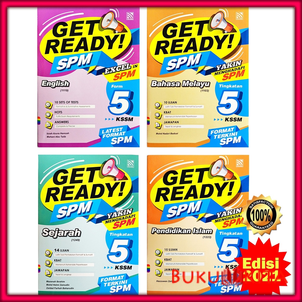 Buy Buku Latihan  Get Ready! SPM Tingkatan 5  Bahasa Melayu / English