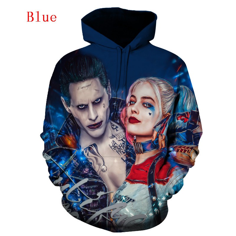 harley quinn and joker sweatshirt