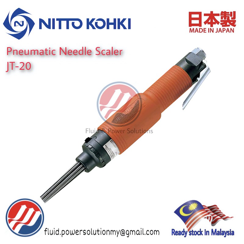 Genuine "Nitto Kohki" Jet Chisel JT20 , " Made in Japan" Needle Scaler