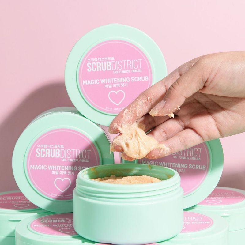 Scrubdistrict Magic Whitening Scrub [Tropical Jar]